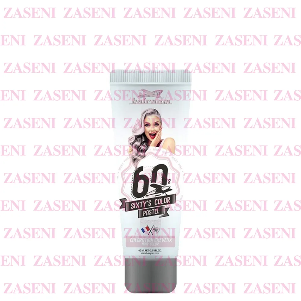 HAIRGUM SIXTY'S COLOR MILKY PINK 60ML