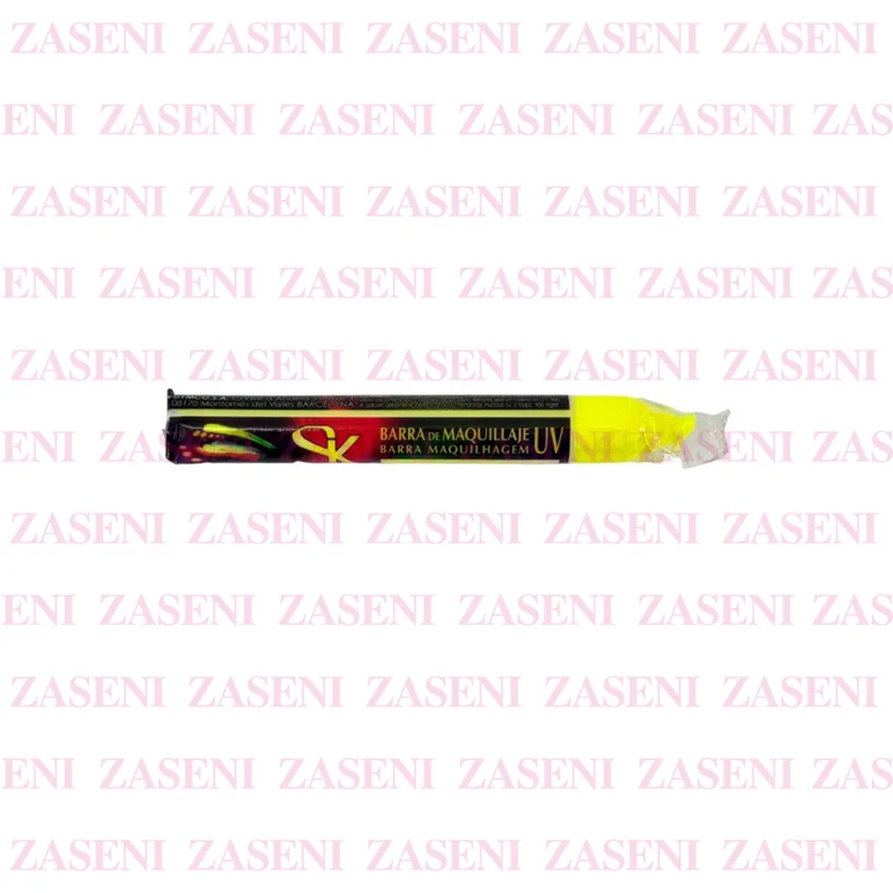 SKAREL BARRA DE MAQUILLAJE FANTASÍA UV AMARILLO FLUOR 15GR