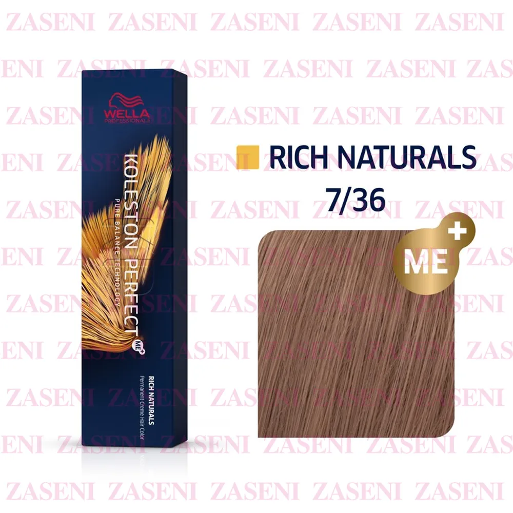 WELLA TINTE KOLESTON PERFECT ME+ RICH NATURALS 7/36 RUBIO MEDIO DORAD VIOLETA 60ML
