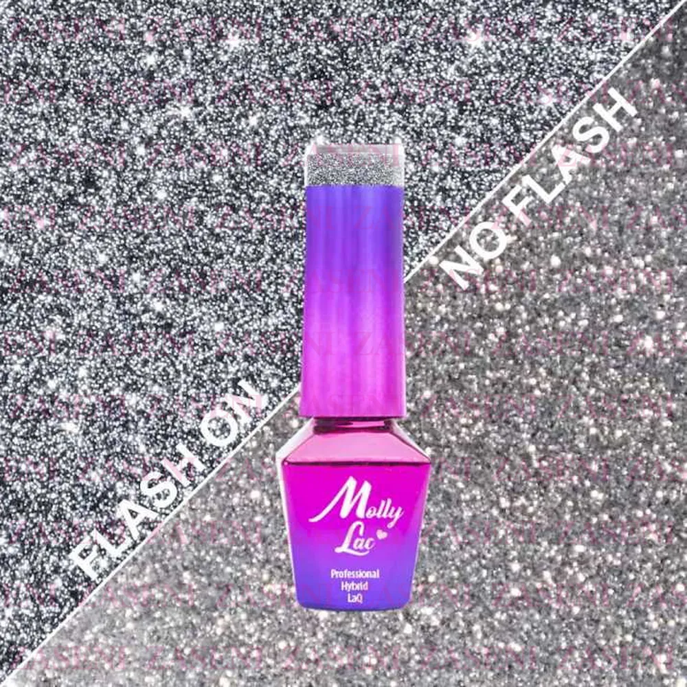 MOLLY LAC ESMALTE SEMIPERMANENTE FLASHING LIGHTS Nº 565 METAL MIND 5ML