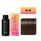 SCHWARZKOPF TINTE IGORA VIBRANCE N° 6-0 RUBIO OSCURO NATURAL 60ML