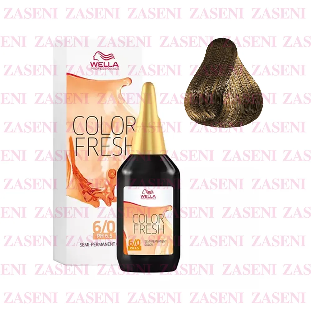WELLA TINTE COLOR FRESH 6/0 RUBIO OSCURO 75ML