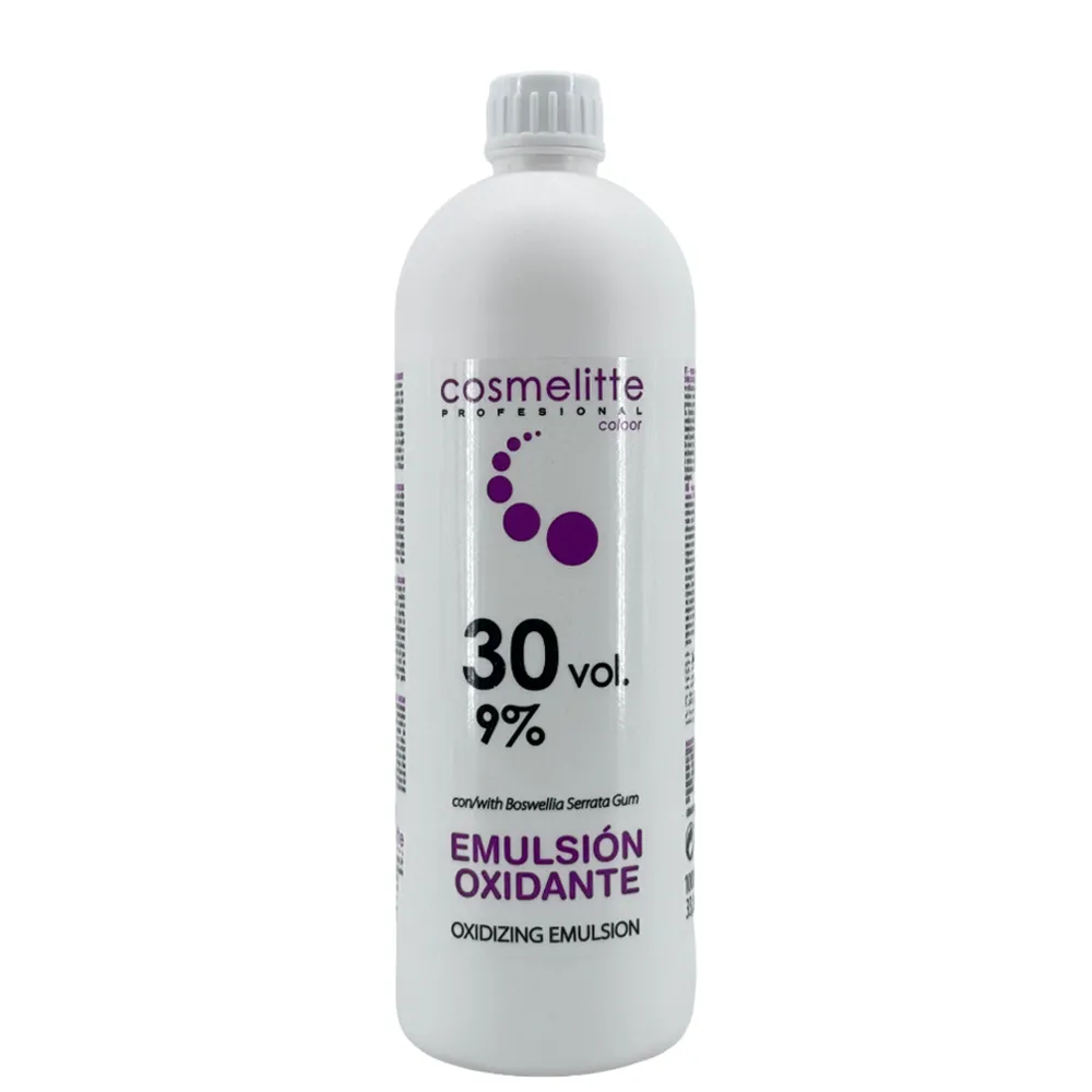 COSMELITTE EMULSIÓN OXIDANTE 30VOL. 9% 1000ML