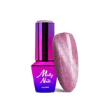 MOLLY LAC ESMALTE SEMIPERMANENTE OJO DE GATO N° 443 WOMANITY AMETHYST 8ML