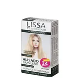 Alisado Brasileño Vegano Cabellos Rubios Y Decolorados