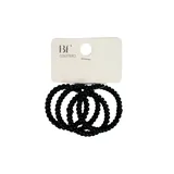Coletero Espiral Mediano Negro 4Uds