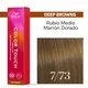 WELLA TINTE COLOR TOUCH DEEP BROWNS 7/73 RUBIO MEDIO MARRÓN DORADO 60ML
