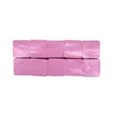 Toallitas Celulosa Pestañas Y Uñas Rosa 1000Uds