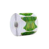 Molde Adhesivo Uñas Verde 500Uds