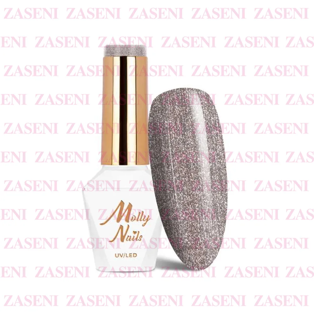 MOLLY LAC ESMALTE SEMIPERMANENTE HEMA FREE STORY TIME Nº 627 LET IT SNOW 8ML