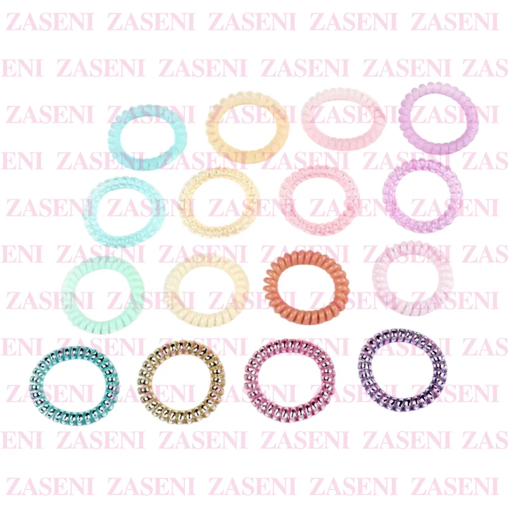 Coleteros Espiral Colores 4Uds