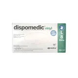 Dispomedic Guantes Vinilo Sin Polvo 100Uds Talla L