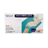 Guantes Vinilo Blancos 100Uds Talla M