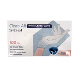 Guantes Látex Blancos 100Uds Talla M