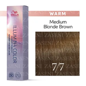 WELLA TINTE ILLUMINA COLOR WARM 7/7 RUBIO MEDIO MARRÓN 60ML