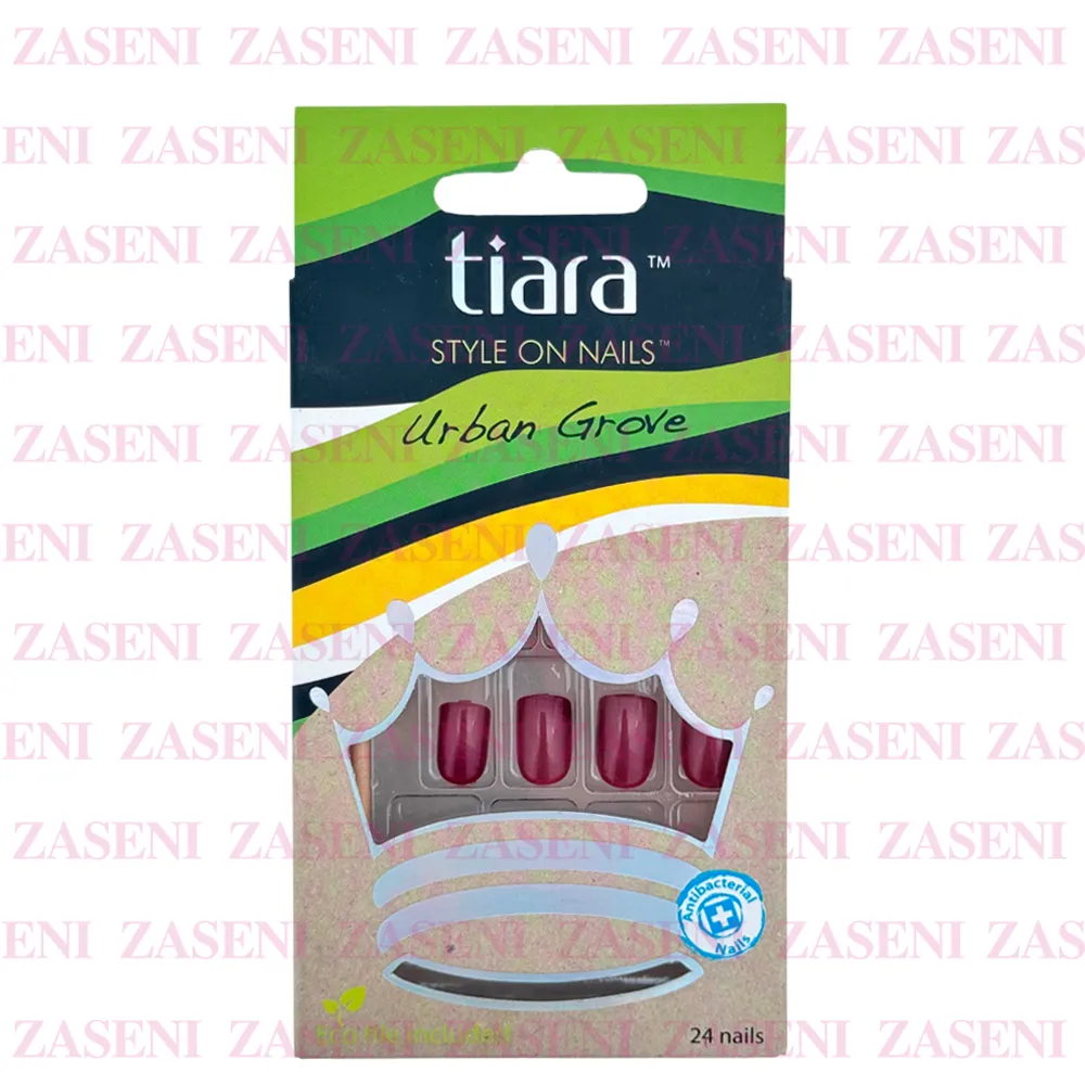 TIARA UÑAS POSTIZAS URBAN GROVE GRANATES