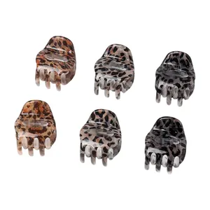 J&E PINZAS PELO LEOPARDO MEDIANAS 2UDS