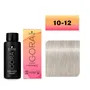 SCHWARZKOPF TINTE IGORA VIBRANCE Nº 10-12 RUBIO PLATINO CENIZA HUMO 60ML