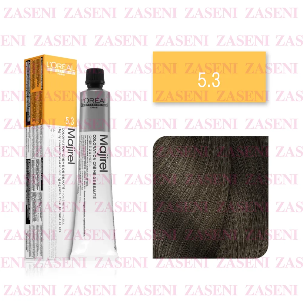 L'ORÉAL TINTE MAJIREL Nº 5.3 CASTAÑO CLARO DORADO 50ML