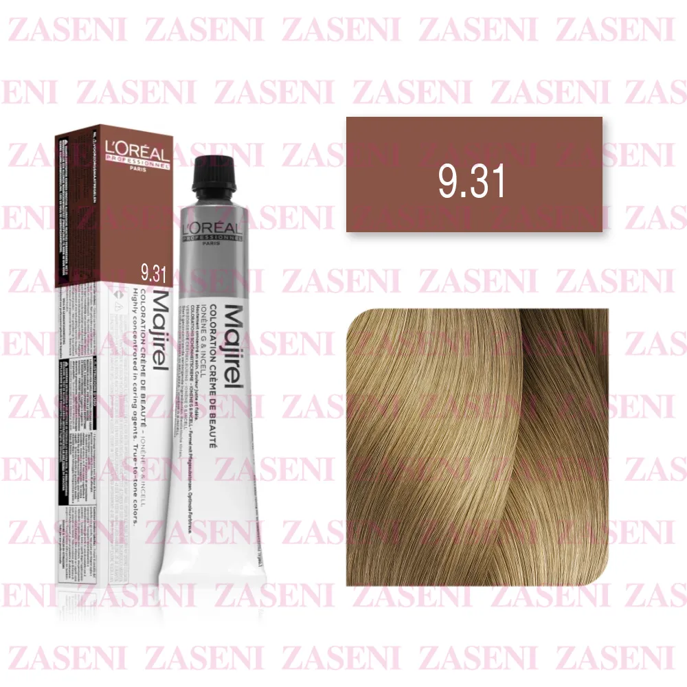 L'ORÉAL TINTE MAJIREL Nº 9.31 RUBIO MUY CLARO DORADO CENIZA 50ML