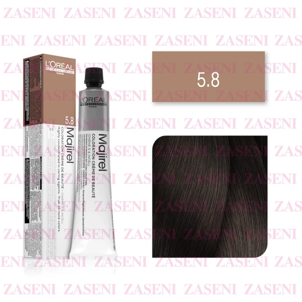 L'ORÉAL TINTE MAJIREL Nº 5.8 CASTAÑO CLARO MOCA 50ML