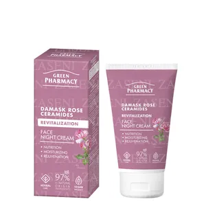 GREEN PHARMACY CREMA DE NOCHE ROSA DAMASCO Y CERAMIDAS 50ML