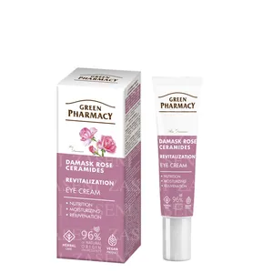 GREEN PHARMACY CREMA DE OJOS ROSA DAMASCO Y CERAMIDAS 15ML