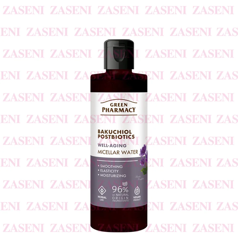 GREEN PHARMACY AGUA MICELAR BAKUCHIOL Y POSTBIÓTICOS 200ML