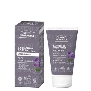 GREEN PHARMACY CREMA DE NOCHE BAKUCHIOL Y POSTBIÓTICOS 50ML