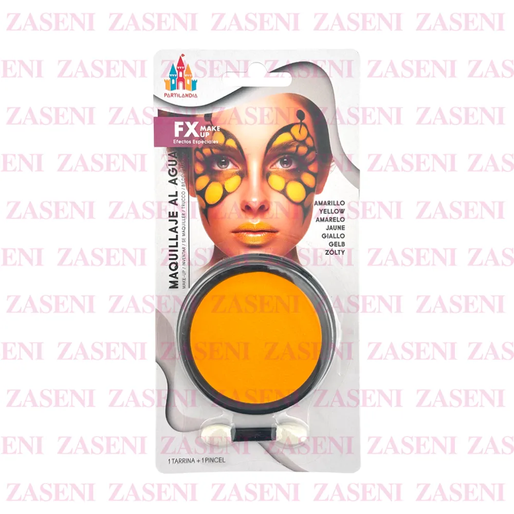 PARTILANDIA MAQUILLAJE AL AGUA AMARILLO 6GR