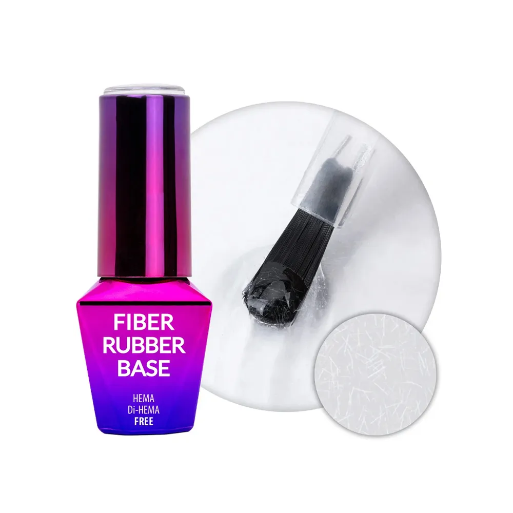 MOLLY LAC BASE RUBBER FIBER CLEAR HEMA FREE 10ML