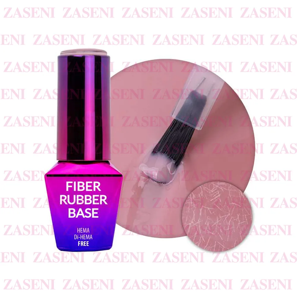 MOLLY LAC BASE RUBBER FIBER SMOKY PINK HEMMA FREE 10ML