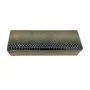 ALMOHADA MANICURA ROCA RAYADO NEGRO Y DORADO