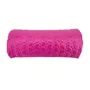 ALMOHADA MANICURA CORAZONES REDONDA FUCSIA
