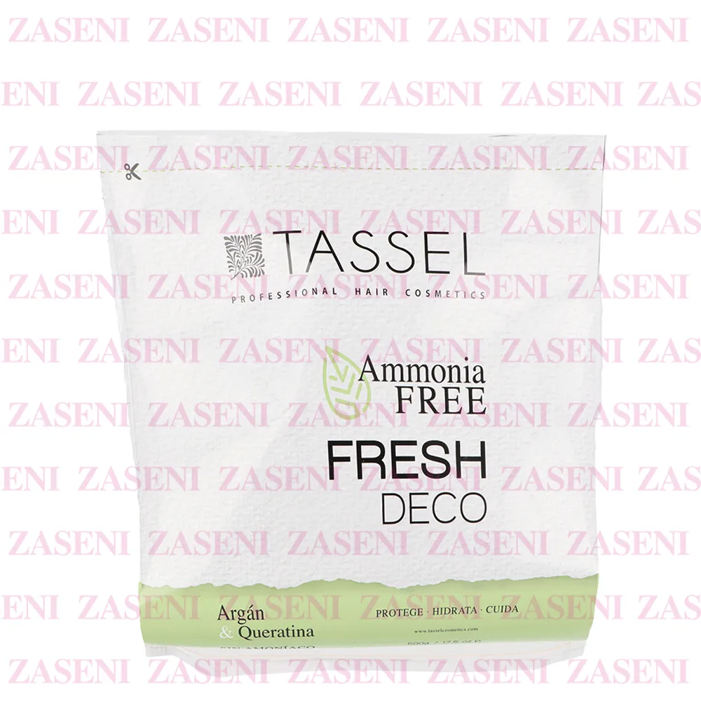 TASSEL DECOLORACIÓN SIN AMONÍACO DE ARGÁN Y QUERATINA 500GR
