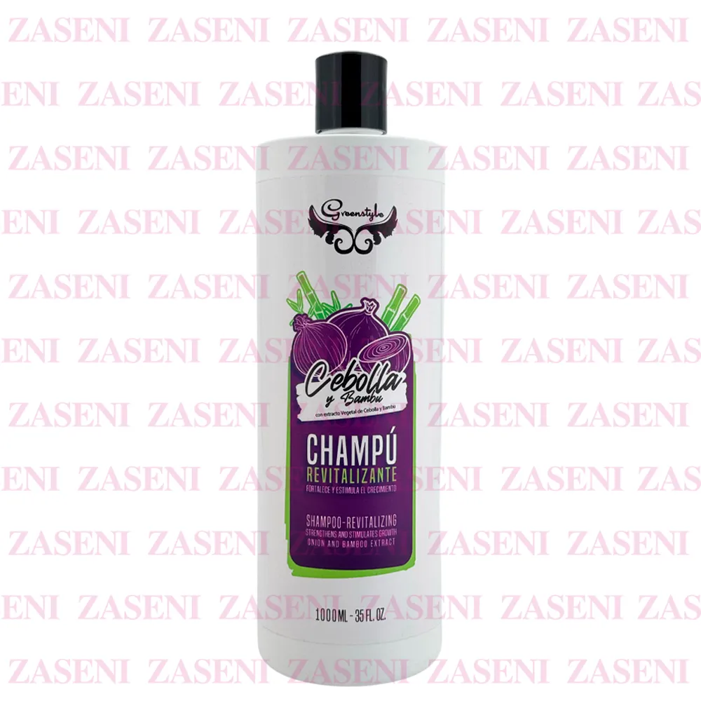 GREENSTYLE CHAMPÚ CEBOLLA Y BAMBÚ 1000ML