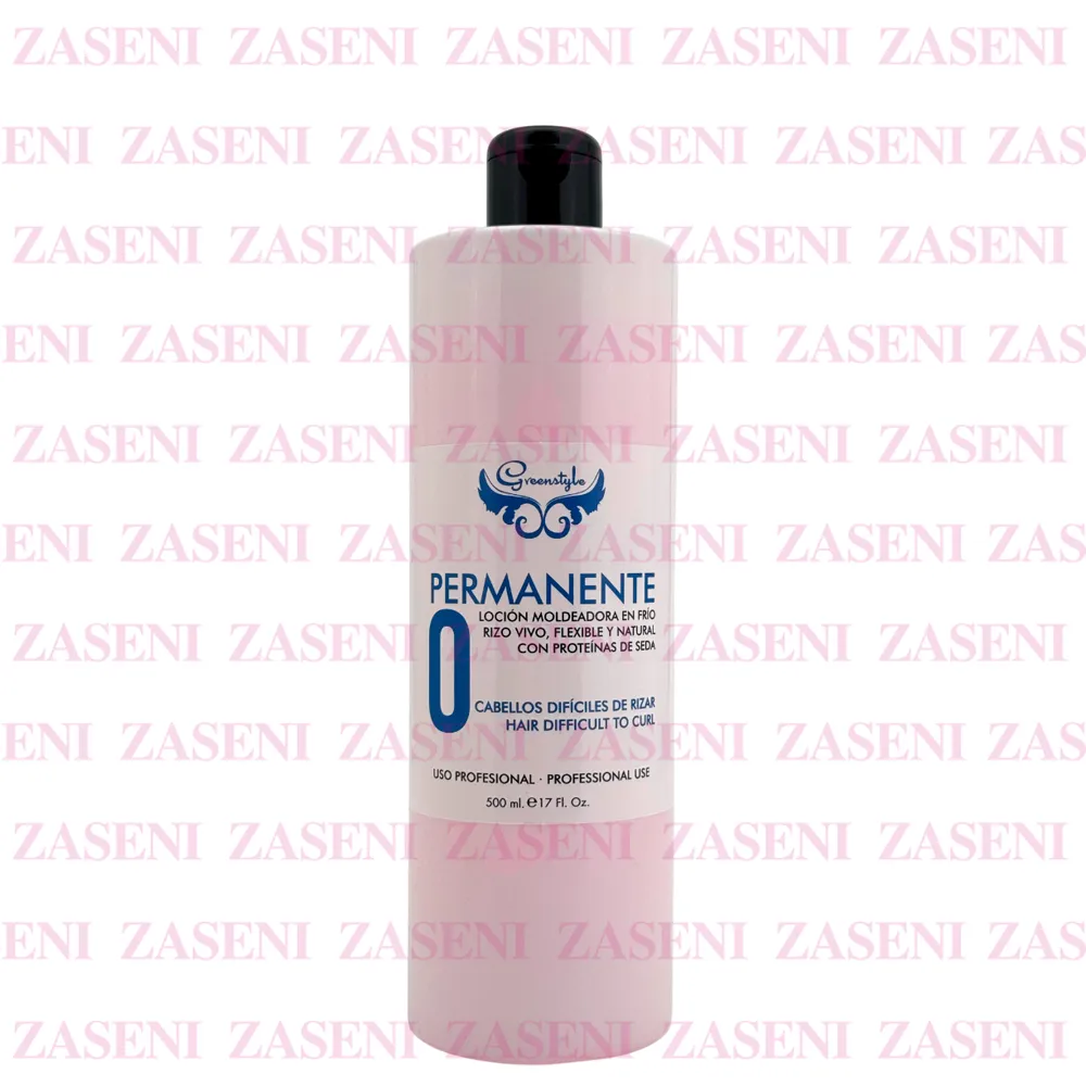 GREENSTYLE PERMANENTE Nº 0 CABELLOS DIFÍCILES 500ML