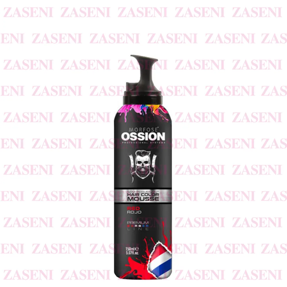 MORFOSE OSSION ESPUMA DE COLOR SEMIPERMANENTE ROJO 150ML