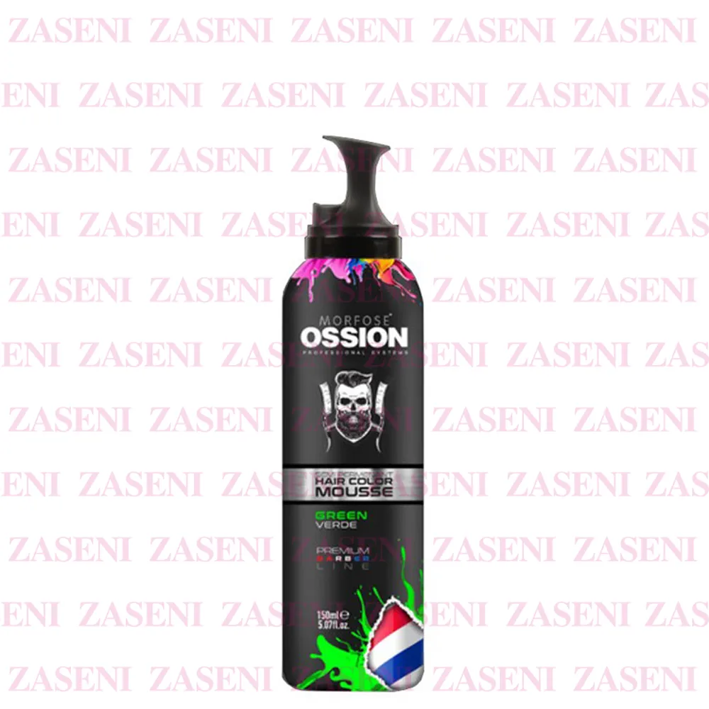MORFOSE OSSION ESPUMA DE COLOR SEMIPERMANENTE VERDE 150ML