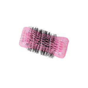EUROSTIL RULOS MALLA ROSAS 6.5CM 6UDS