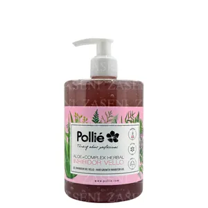 POLLIÉ GEL INHIBIDOR DEL VELLO ALOE VERA + COMPLEX HERBAL 500ML
