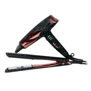 CORIOLISS KIT PLANCHA C5 + SECADOR WIND BLACK COPPER