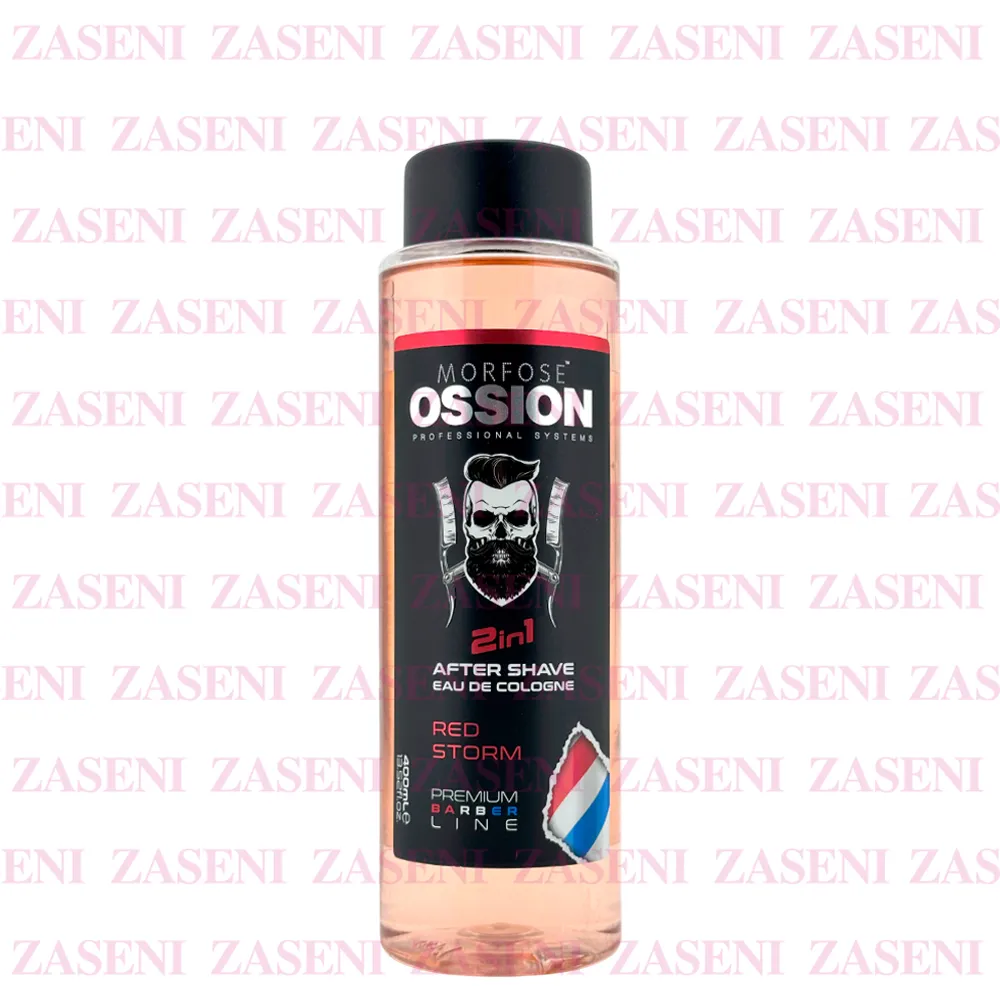 MORFOSE OSSION AFTER SHAVE 2 EN 1 RED STORM 400ML