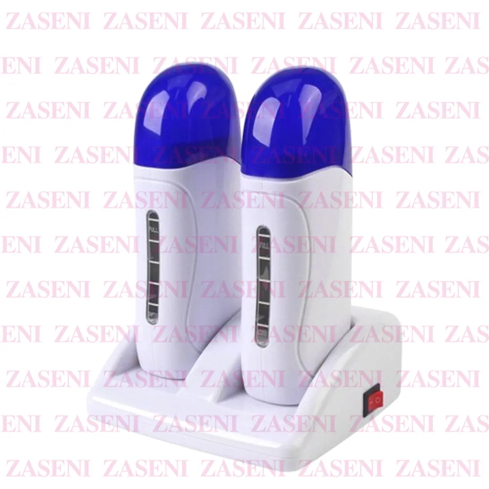CALENTADOR DOBLE CERA ROLL-ON BLANCO