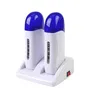 CALENTADOR DOBLE CERA ROLL-ON BLANCO