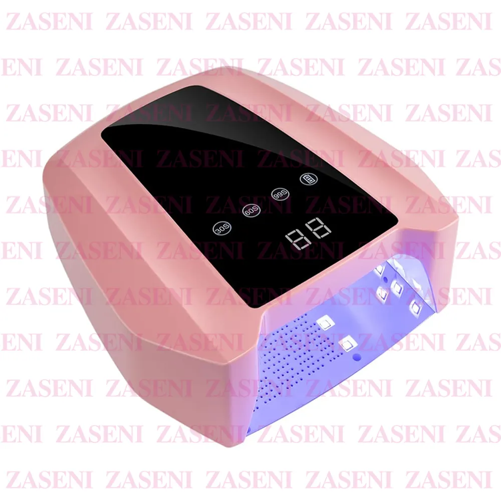 LÁMPARA DE UÑAS INALÁMBRICA S90 72W ROSA