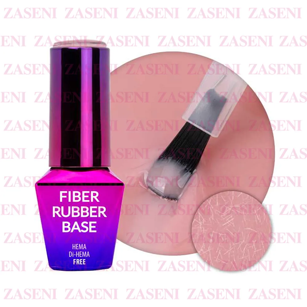MOLLY LAC BASE RUBBER FIBER COFFEE BLUSH HEMA FREE 10ML