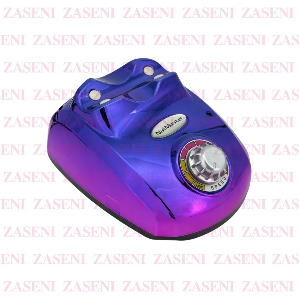 TORNO DE UÑAS TELÉFONO HOLOGRÁFICO AZUL