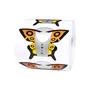 LOVE CRAZY MOLDE ADHESIVO UÑAS MARIPOSA NARANJA 300UDS