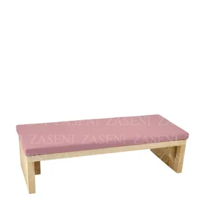 SOPORTE PARA MANICURA/PEDICURA MADERA RECTO ROSA